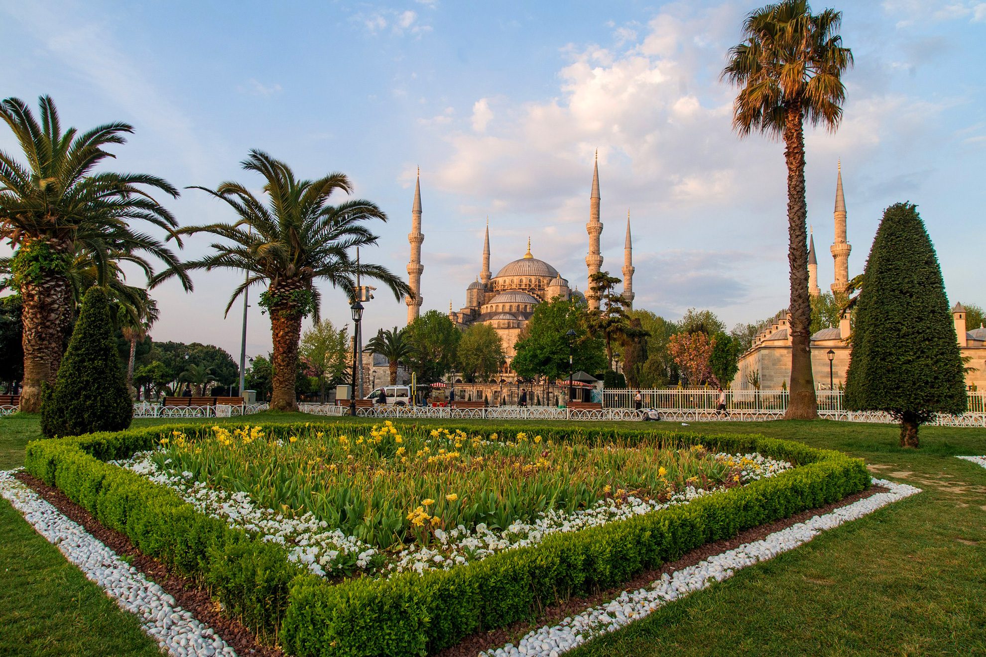 Истанбул - Църквата на първия ден от месеца - Синята джамия (Султан Ахмед), Истанбул, Турция - The Blue Mosque (Sultan Ahmed), Istanbul, Turkey